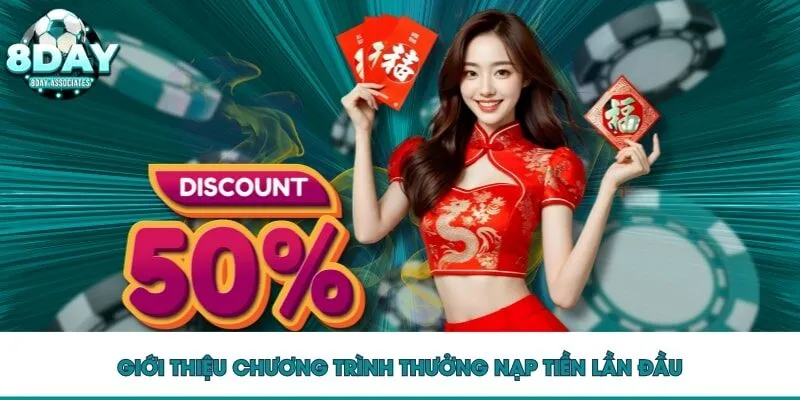 Giới thiệu chương trình thưởng nạp tiền lần đầu Giới thiệu chương trình thưởng nạp tiền lần đầu